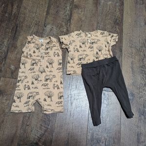 EUC 6-12m Kate quinn Brown bear baby boy girl gender neutral